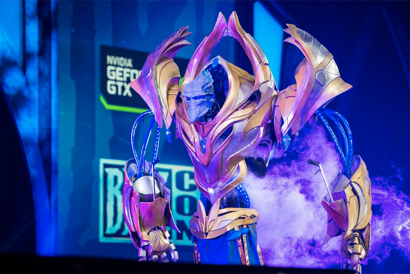 A Protoss Archon from Starcraft. His life for Aiur!